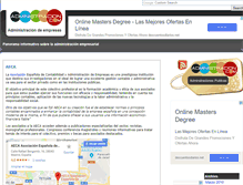 Tablet Screenshot of administracion.com